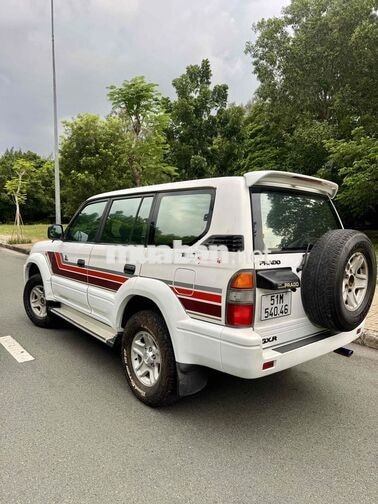 Toyota Landcruiser Prado 1996 Số sàn Trắng