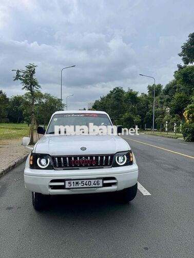 Toyota Landcruiser Prado 1996 Số sàn Trắng