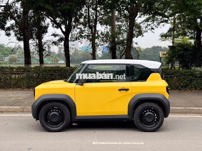 VinFast VF3 2025 Vàng nóc trắng