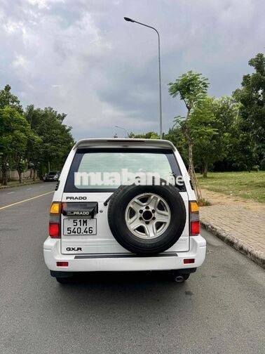 Toyota Landcruiser Prado 1996 Số sàn Trắng