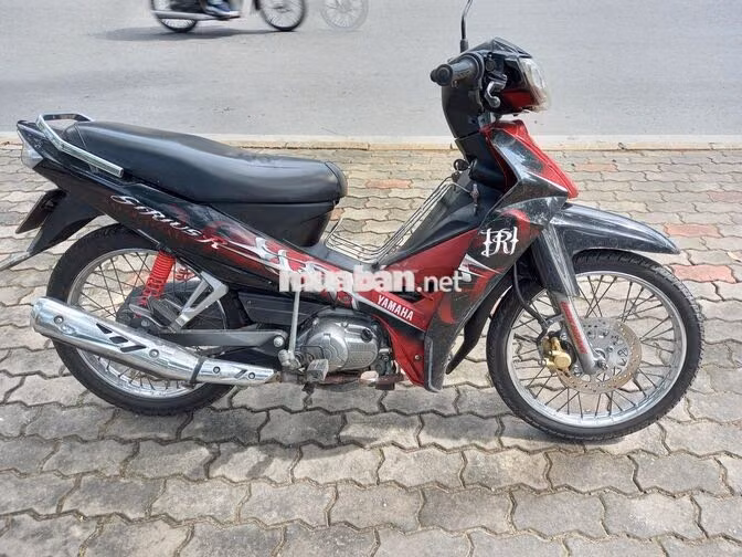 Yamaha Sirius R Đỏ đen Xe số