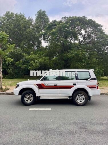 Toyota Landcruiser Prado 1996 Số sàn Trắng