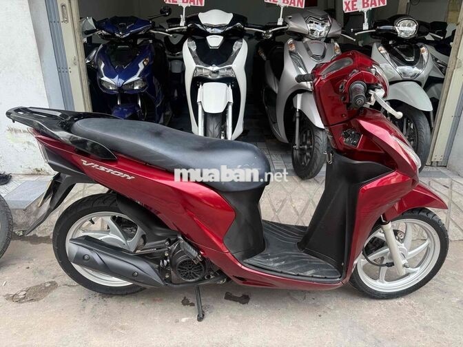 Honda Vision 2017 màu Đỏ