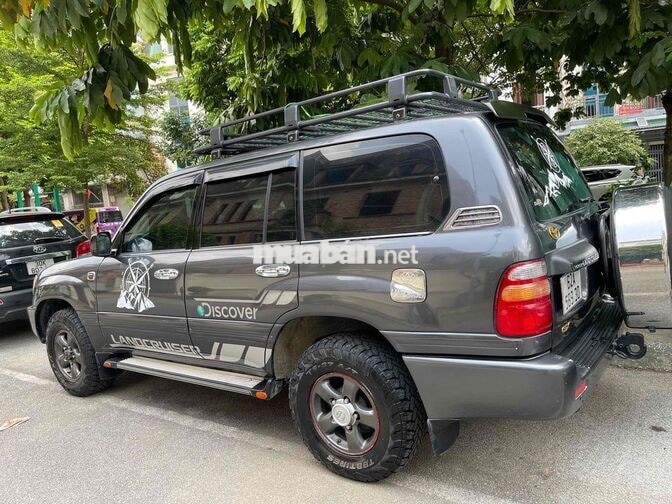 Toyota Land Cruiser GX 2002 4.5 số tự động Xám