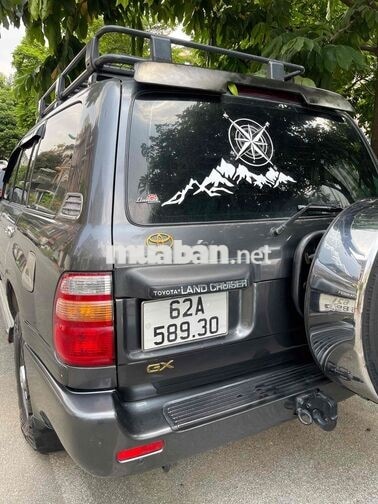 Toyota Land Cruiser GX 2002 4.5 số tự động Xám