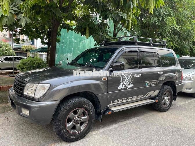 Toyota Land Cruiser GX 2002 4.5 số tự động Xám