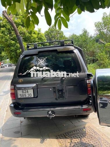 Toyota Land Cruiser GX 2002 4.5 số tự động Xám