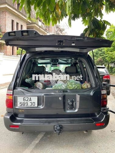 Toyota Land Cruiser GX 2002 4.5 số tự động Xám
