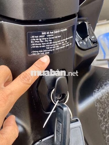 VISION 2026 SMARTKEY 342Km như mới