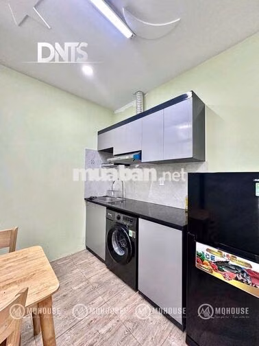 Căn hộ 1PN ban công rộng, full nội thất, Quân 3, Trống sẵn 
