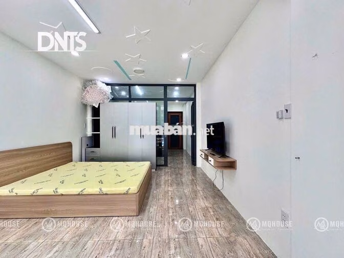 Căn hộ 1PN ban công rộng, full nội thất, Quân 3, Trống sẵn 