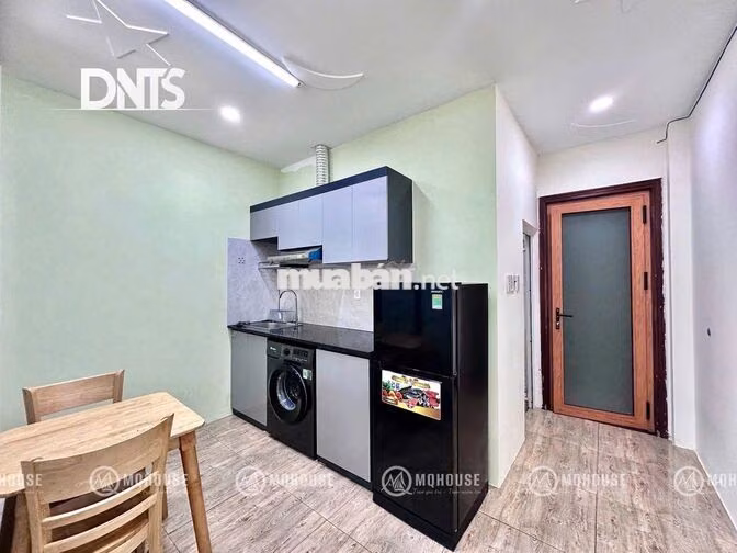 Căn hộ 1PN ban công rộng, full nội thất, Quân 3, Trống sẵn 