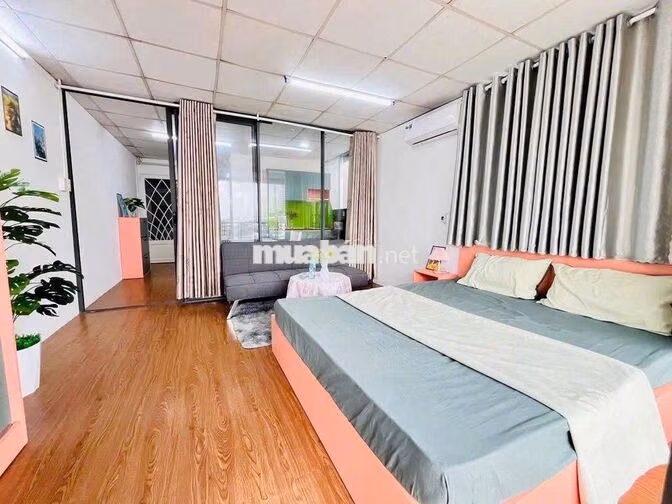 🍀 Căn hộ 1PN_BANCONG_50m2_FULL NỘI THẤT_ Gần cầu Khánh Hội