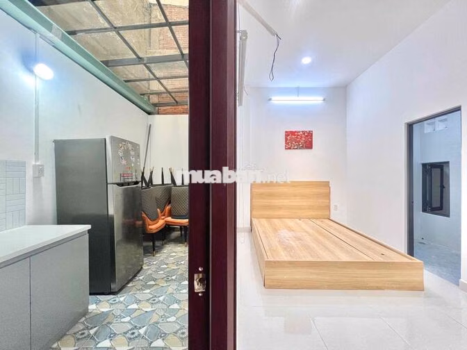 1 PHÒNG NGỦ TRỆT_SÂN SAU TÁCH BẾP, FULL NỘI THẤT MỚI 100% CV LÀNG HOA