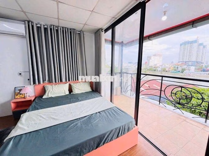 🍀 Căn hộ 1PN_BANCONG_50m2_FULL NỘI THẤT_ Gần cầu Khánh Hội