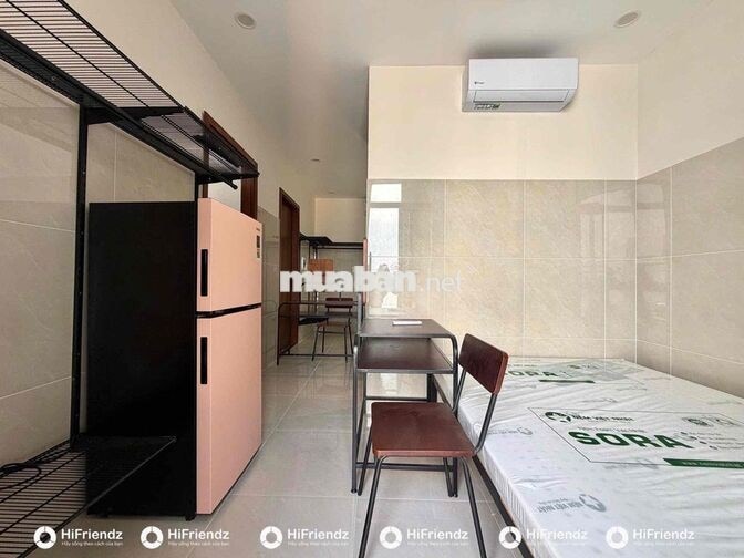 CHO THUÊ STUDIO BAN CÔNG TÁCH BẾP FULL NỘI THẤT | CHỈ TÍNH ĐIỆN NƯỚC