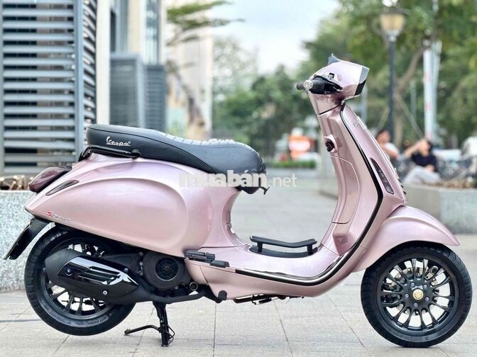 Piaggio Sprint 125cc 2016 Hồng Rolex.Siêu Keng