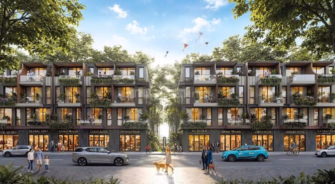 Nhà phố 50m2 giá tốt vị trí đẹp Đại học Quốc tế, 4,850 tỷ full ưu đãi 