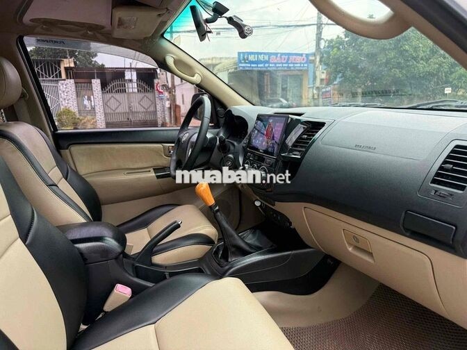 TOYOTA FORTUNER 2016 MT 4X2,MÁY DẦU