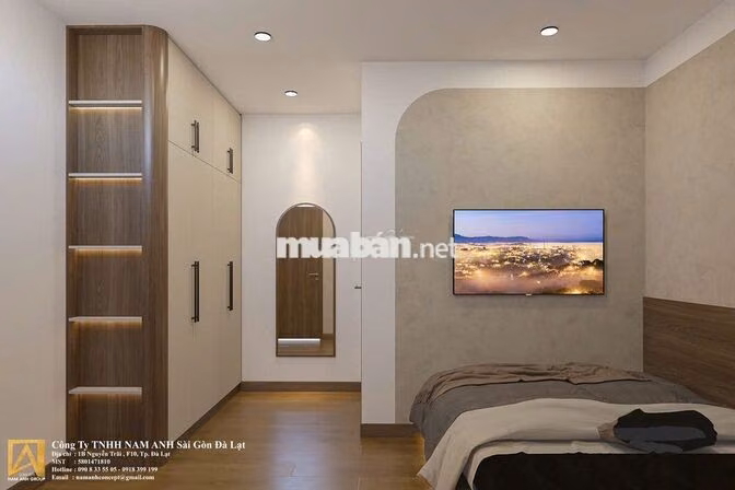 Bán Nhà riêng mới xd 250m2 giá 13.5 tỷ tại khu QH Đường Yersin, Đà Lạt