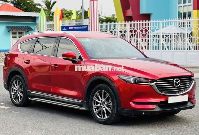 Mazda CX8 Luxury 2021 Đỏ xe zin giá tốt