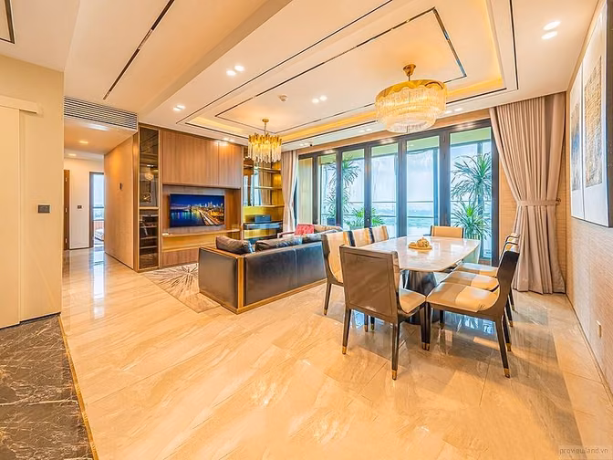 Bán Căn hộ tại D'Edge Thảo Điền 4 phòng ngủ tầng trung diện tích 188m2