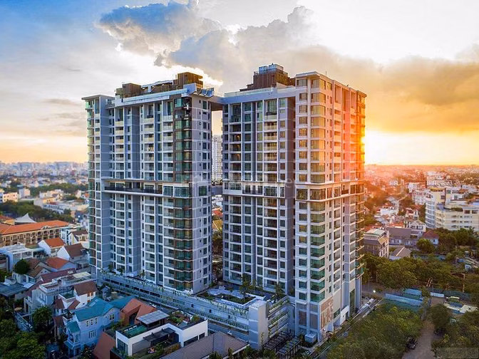 Bán Căn hộ tại D'Edge Thảo Điền 4 phòng ngủ tầng trung diện tích 188m2