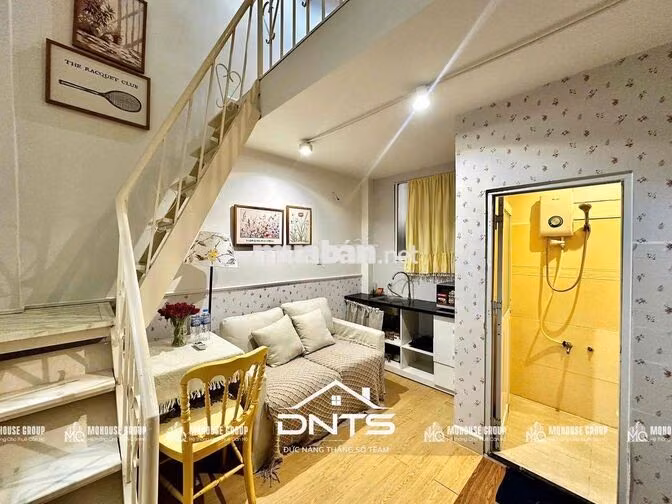 🌈 Căn hộ duplex trung tâm full nội thất gần cv Lê Văn Tám, LimTower