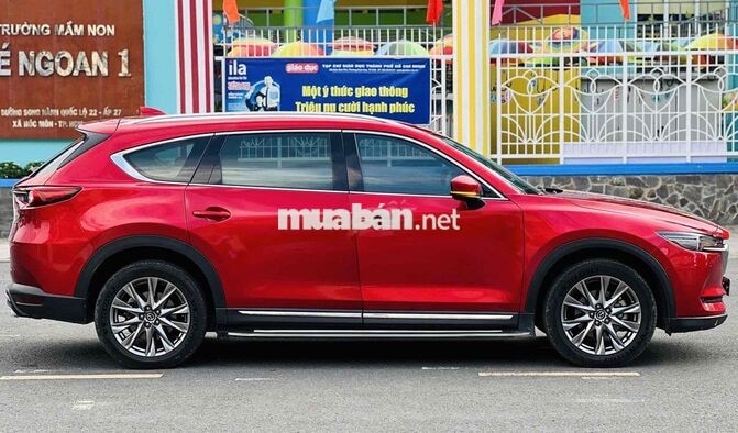Mazda CX8 Luxury 2021 Đỏ xe zin giá tốt