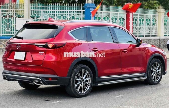 Mazda CX8 Luxury 2021 Đỏ xe zin giá tốt