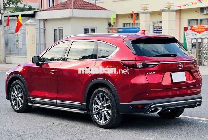Mazda CX8 Luxury 2021 Đỏ xe zin giá tốt