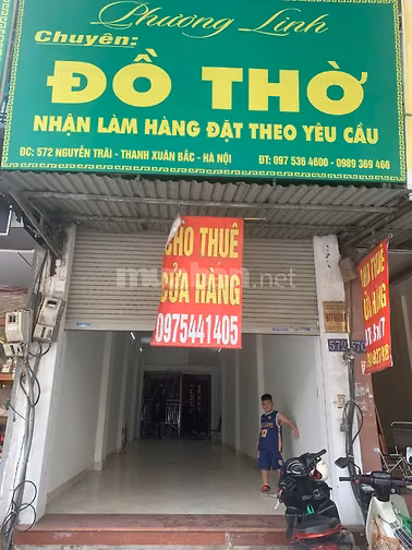 Cho thuê cửa hàng mặt tiền số 572 đường Nguyễn Trãi, Thanh Xuân, HN
