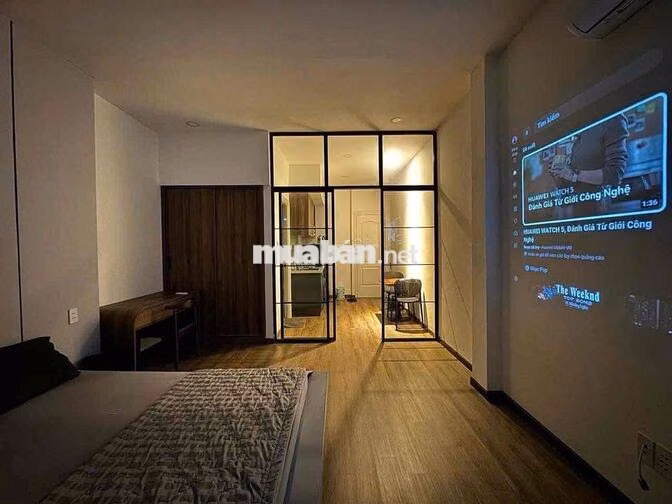 STUDIO - FULL NỘI THẤT - TÁCH BẾP - MỚI XÂY - NGAY CÔNG VIÊN LÀNG HOA