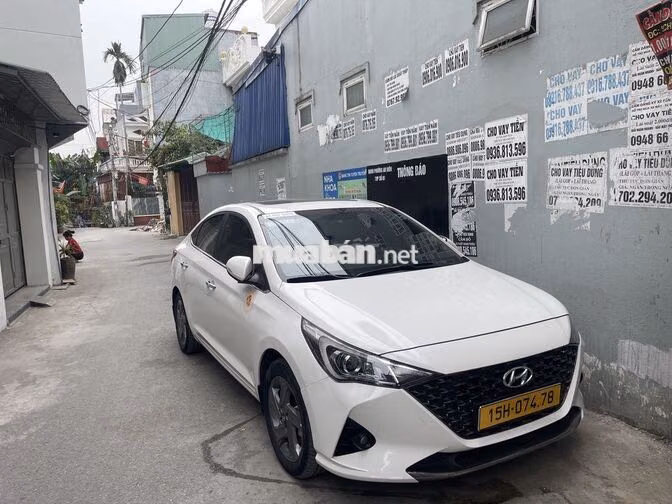Hyundai Accent 2022 Trắng 5 vạn