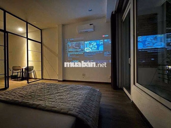STUDIO - FULL NỘI THẤT - TÁCH BẾP - MỚI XÂY - NGAY CÔNG VIÊN LÀNG HOA
