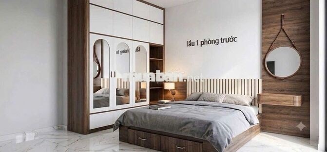 Nhà đường Đặng Nhữ Lâm Thị trấn nhà bè 3 phòng ngủ.
