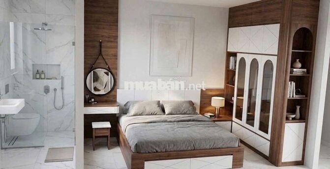 Nhà đường Đặng Nhữ Lâm Thị trấn nhà bè 3 phòng ngủ.