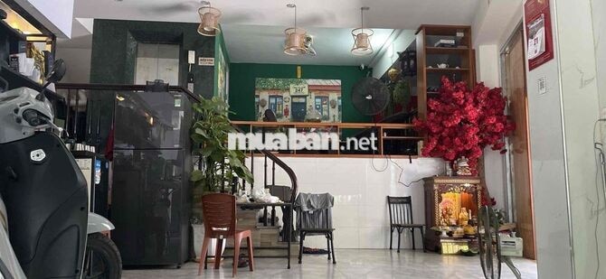 nhà 1 mặt đường 12m 1 mặt kiệt 3m, 4 tằng đầy đủ tiện nghi