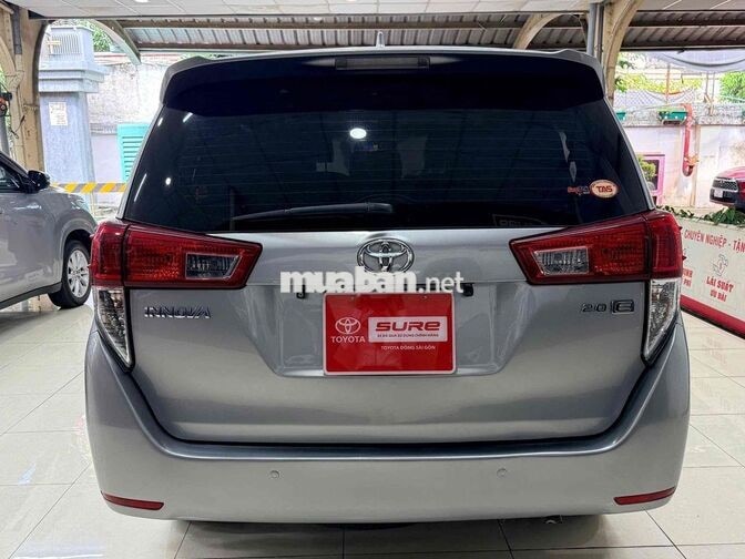 Bán Innova E số sàn 2017 bạc 152.000km-Giá còn bớt