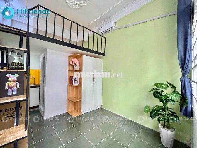 Căn hộ mini full nội thất có gác Cửa sổ lớn Kế Y Dược Q5 - UEH