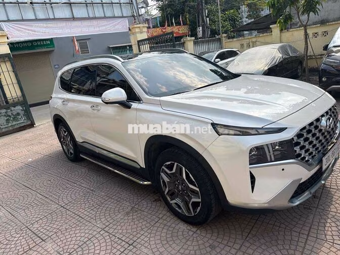 Hyundai SantaFe Cao cấp 7 chỗ Trắng 25.933 km