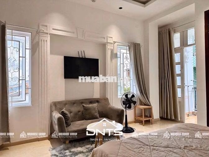 🏡Căn hộ 1PN balcony,cửa sổ trời,máy giặt riêng,thang máy,chợ Tân Định