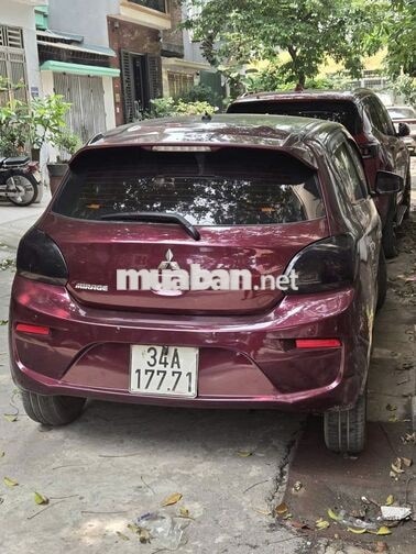 Mitsubishi Mirage 2018 1.2 Eco Tự động Đỏ mận