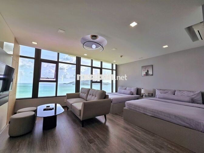 VIEW BIỂN TRUNG TÂM THÀNH PHỐ CĂN HỘ STUDIO 2 GIƯỜNG