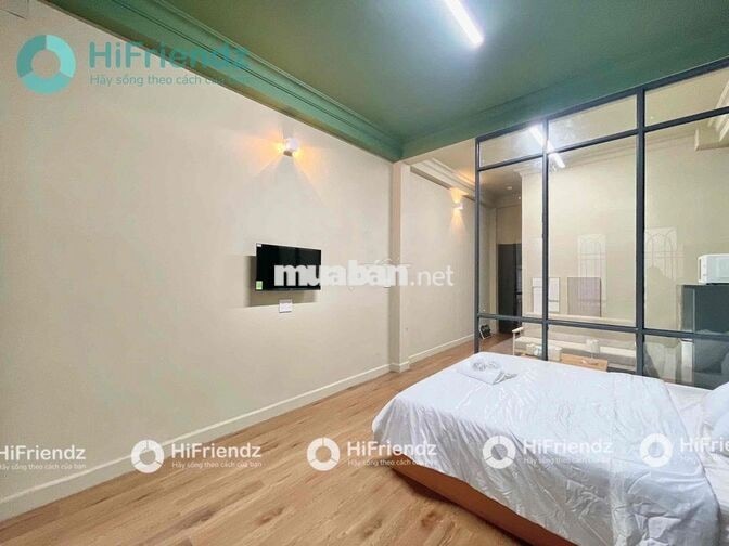 🔥CHO THUÊ CĂN HỘ 1PN BAN CÔNG FULL NỘI THẤT MỚI NGAY HOÀNG VĂN THỤ