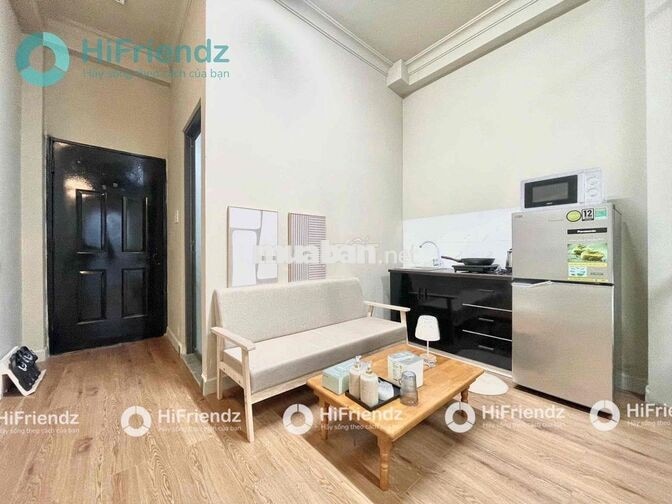 🔥CHO THUÊ CĂN HỘ 1PN BAN CÔNG FULL NỘI THẤT MỚI NGAY HOÀNG VĂN THỤ