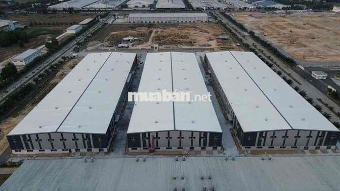 CHO THUÊ XƯỞNG 4.500m2-13.500m2 BẾN LỨC GIÁP ĐỨC HOÀ – LONG AN