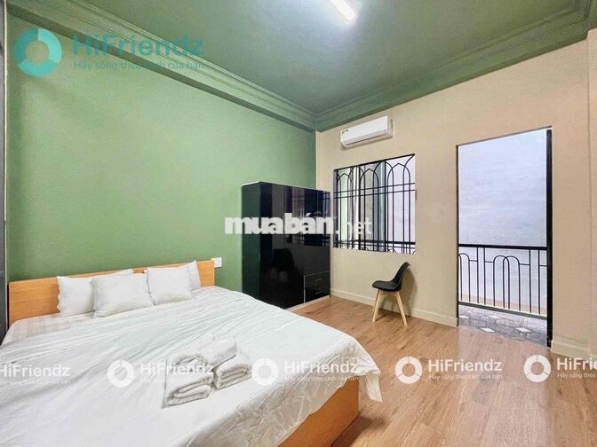 🔥CHO THUÊ CĂN HỘ 1PN BAN CÔNG FULL NỘI THẤT MỚI NGAY HOÀNG VĂN THỤ