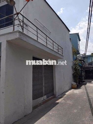 NHÀ LÔ TƯ -GÒ XOÀI [ 4 x 12] 1 lầu suốt 2Tolet,hẻm 5m