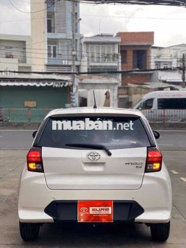 Toyota Wigo 1.2 AT 2025 Trắng 11.603 Km